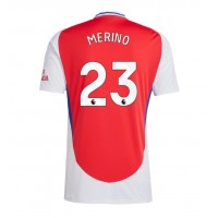 Fotbalové Dres Arsenal Mikel Merino #23 Domácí 2024-25 Krátký Rukáv